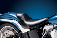 Thumbnail for LE PERA Bare Bones Solo Seat - Smooth - Black - FXST '06-'17 LGK-007