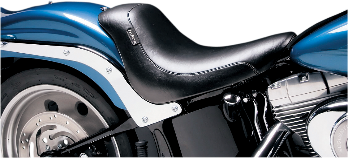 LE PERA Silhouette Solo Seat - Smooth - Black - FL/FX '06-'17 LK-850