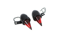 Thumbnail for Torpedo Bullet Lamp Set Black with Brackets