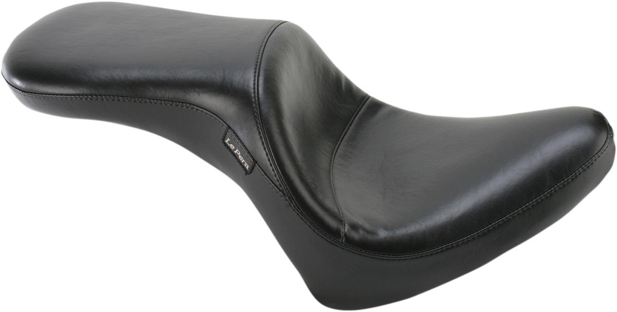 LE PERA Maverick Seat - Without Backrest - Smooth - Black - Softail '84-'99 LN-910S