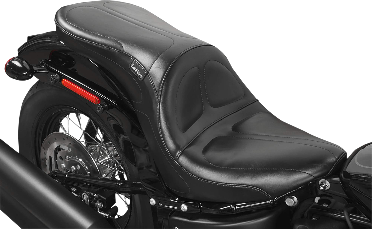 LE PERA Maverick Seat - Without Backrest - Stitched - Black - FL '18-'23 LY-910