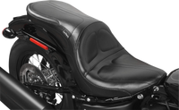 Thumbnail for LE PERA Maverick Seat - Without Backrest - Stitched - Black - FL '18-'23 LY-910