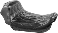 Thumbnail for LE PERA Sprocket Solo Seat - Diamond - Black - FXD '06-'17 LK-321DM