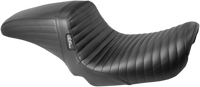 Thumbnail for LE PERA Kickflip Seat - Pleated - Black - FXD '06-'17 LK-591PT