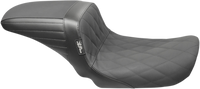 Thumbnail for LE PERA Kickflip Seat - Diamond w/ Gripp Tape - Black - FXD '06-'17 LK-591DMGP