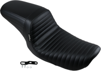 Thumbnail for LE PERA Kickflip Seat - Pleated - Black - FXD '96-'03 LN-591PT