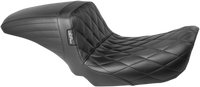 Thumbnail for LE PERA Kickflip Daddy Long Legs Seat - Diamond - Black - FX '06-'17 LK-591DLDM