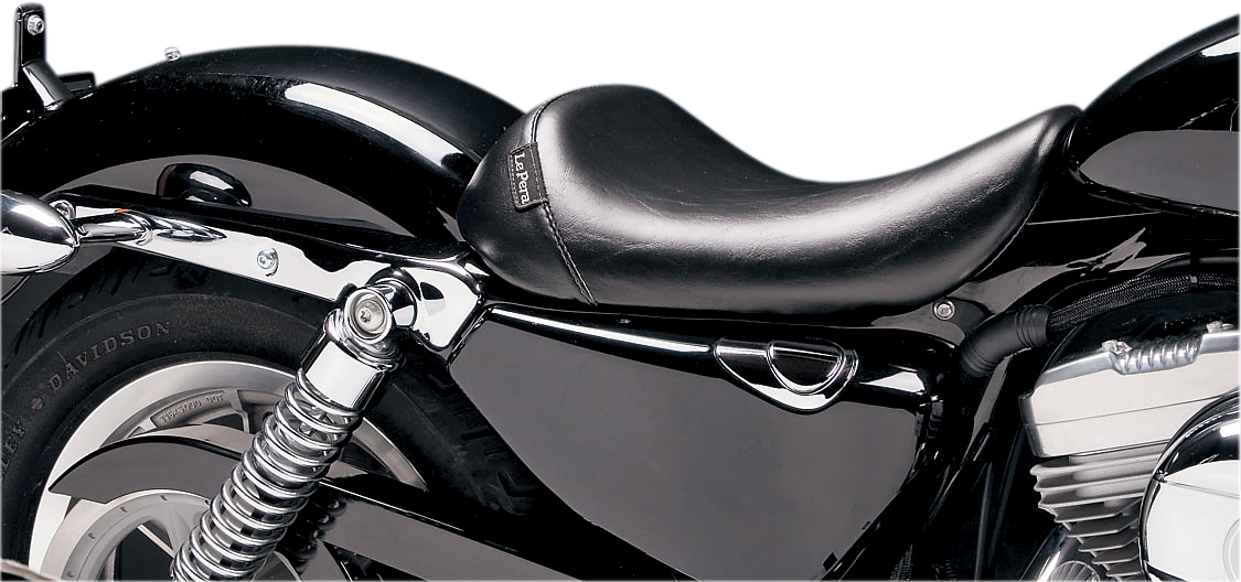 LE PERA Bare Bones Solo Seat - Smooth - Black - XL '04-'22 LF-006