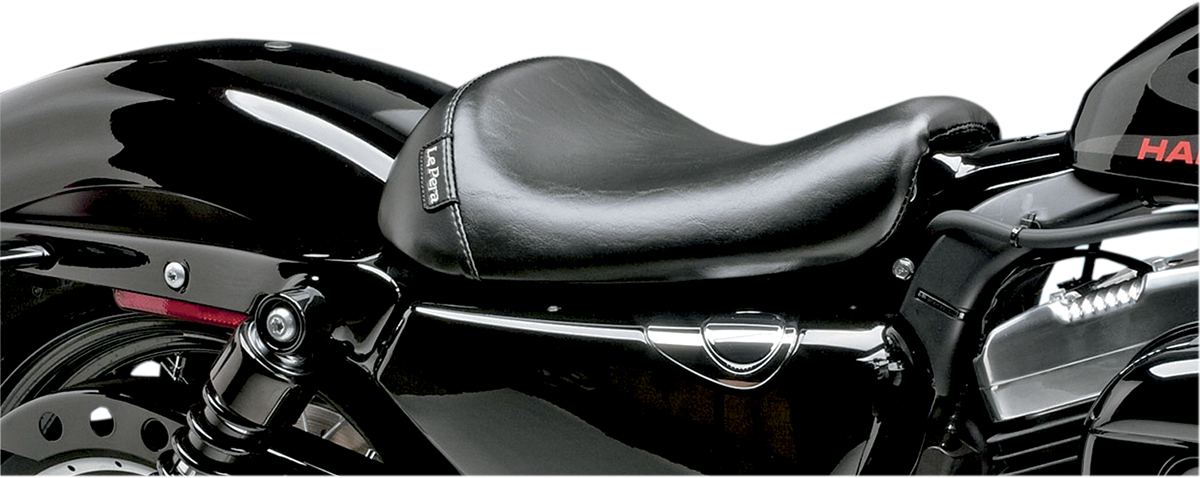 LE PERA Bare Bones Solo Seat - Smooth - Black - XL '04-'22 LK-006