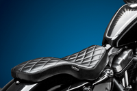 Thumbnail for LE PERA Cobra Full-Length Seat - Diamond - Black - XL '04-'22 LK-076DM