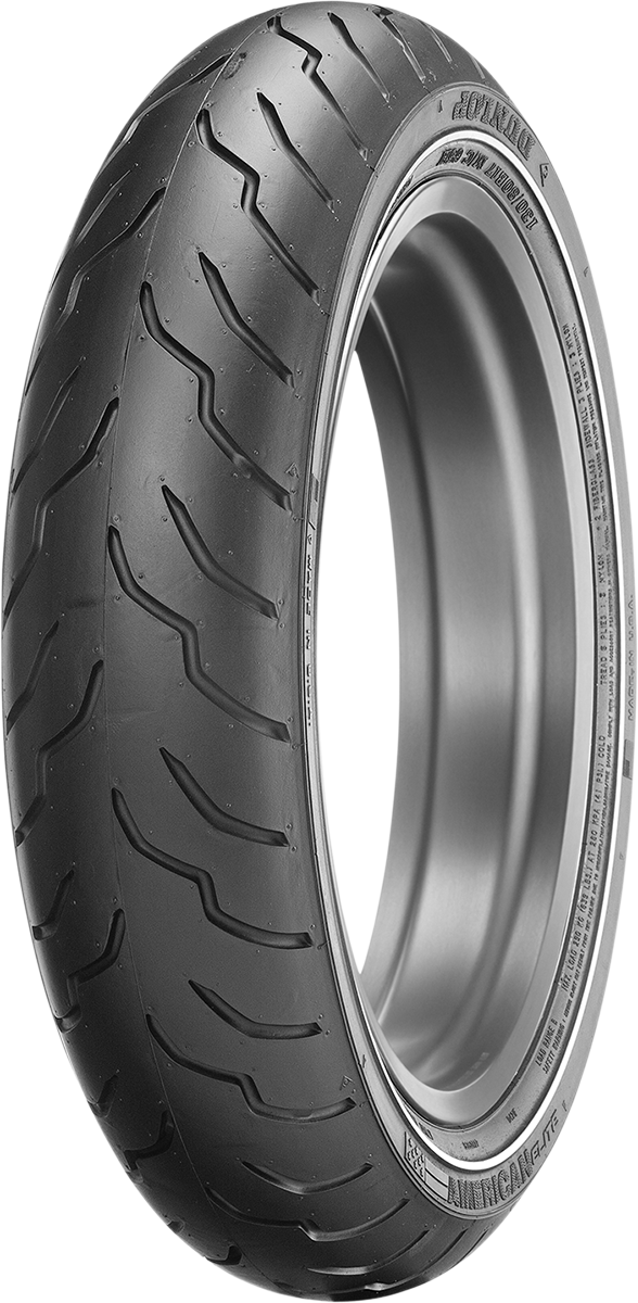 DUNLOP Tire - American Elite - Front - MT90B16 - Narrow Whitewall - 72H 45131353