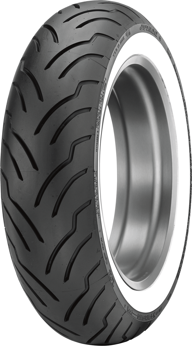 DUNLOP Tire - American Elite - Rear - 180/65B16 - Wide Whitewall - 81H 45131150