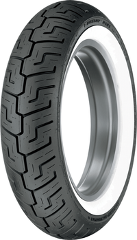 Thumbnail for DUNLOP Tire - D401 - Rear - 150/80B16 - Wide Whitewall - 71H 45064563