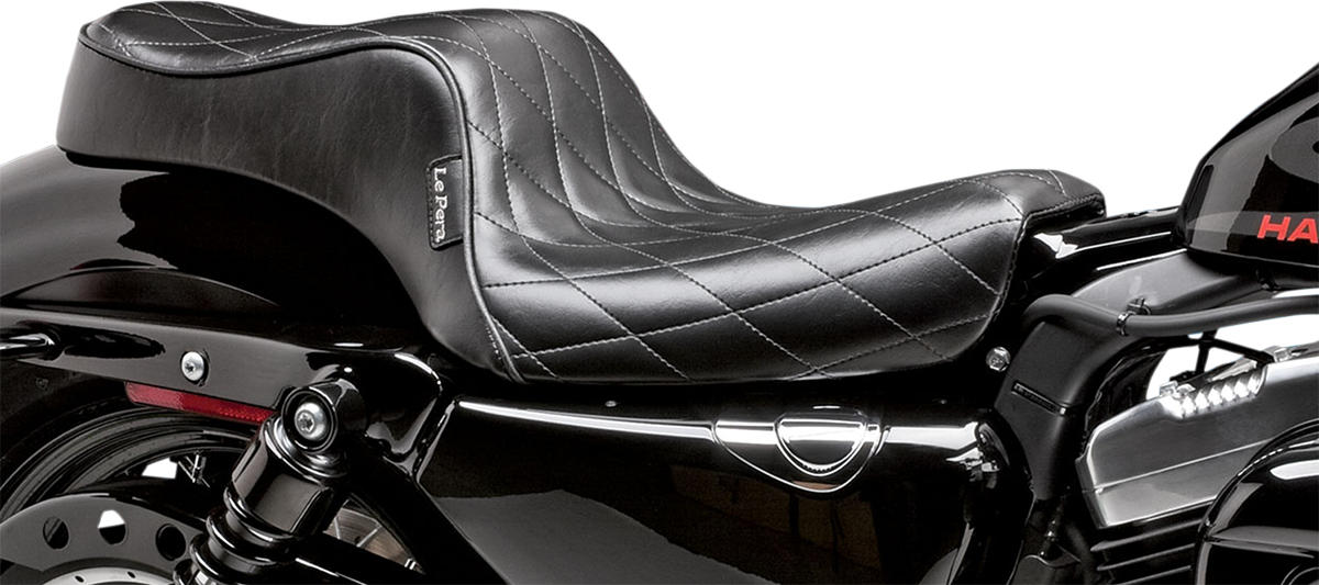 LE PERA Cherokee Seat - Diamond - Black - XL '04-'22 LK-026DM