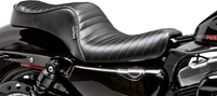 Thumbnail for LE PERA Cherokee Seat - Pleated - Black - XL '04-'22 LK-026PT