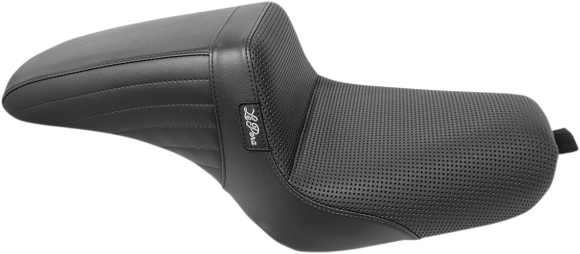 LE PERA Kickflip Seat - Basketweave - Black - XL '10-'22 LK-596BW