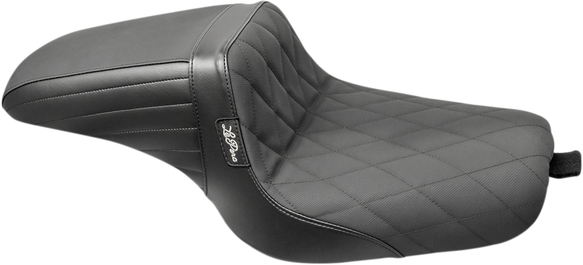 LE PERA Kickflip Seat - Diamond w/ Gripp Tape - Black - XL '10-'22 LK-596DMGP