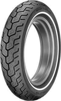 Thumbnail for DUNLOP Tire - D402 - Rear - MT90-16 - Narrow Whitewall - 74H 45006847