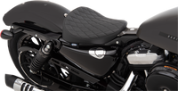 Thumbnail for DRAG SPECIALTIES Bobber Solo Seat - Diamond Sitch - Vinyl - XL '10-'22 0804-0738