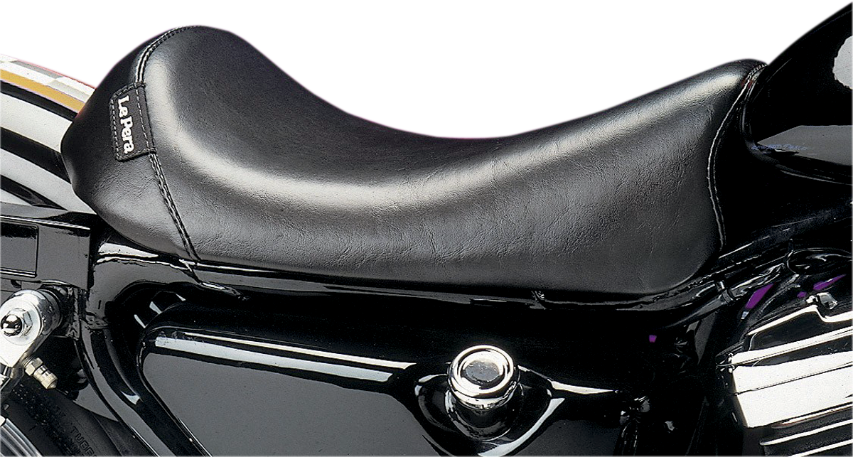LE PERA Barebones Solo Seat - Black - XL '82-'03 LT-006