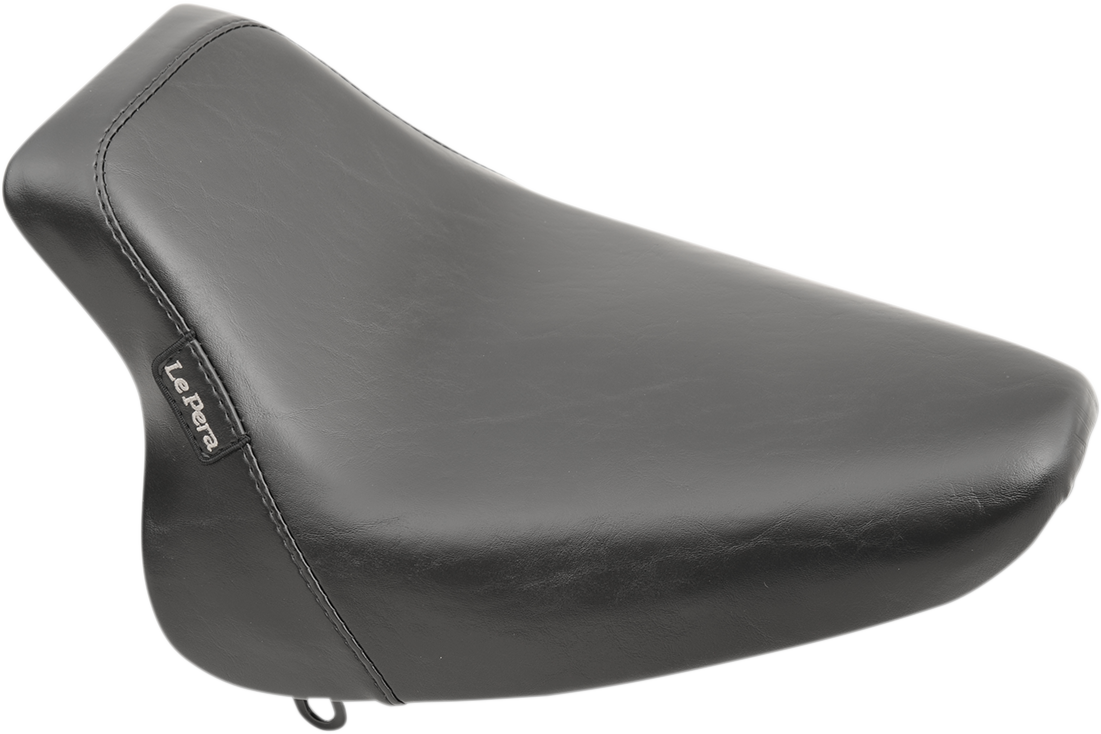 LE PERA Bare Bones Solo Seat - Smooth - Black - Softail '00-'07 LX-007