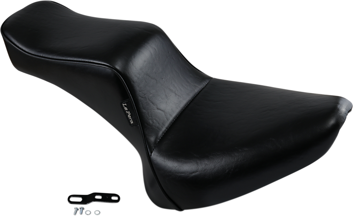LE PERA Cherokee Seat - Smooth - Black - Softail '00-'17 LX-020