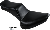 Thumbnail for LE PERA Cherokee Seat - Smooth - Black - Softail '00-'17 LX-020
