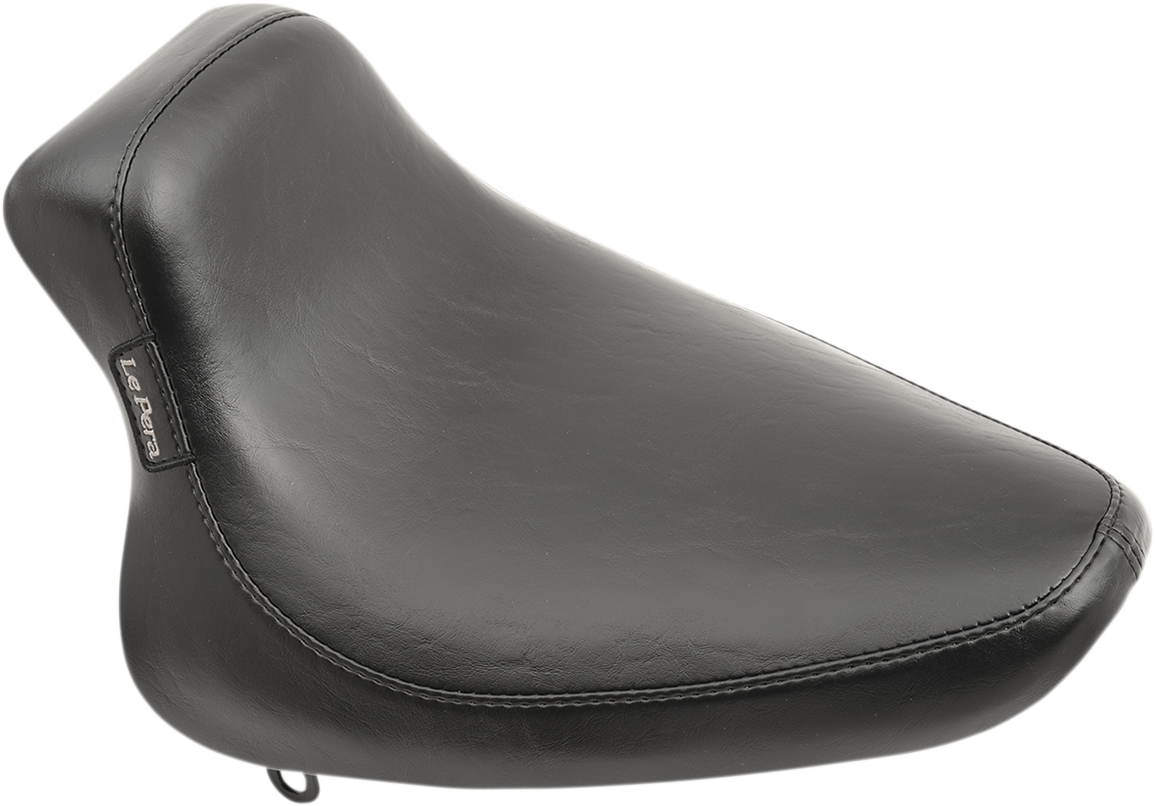 LE PERA Silhouette Solo Seat - Smooth - Black - Softail '00-'07 LX-850