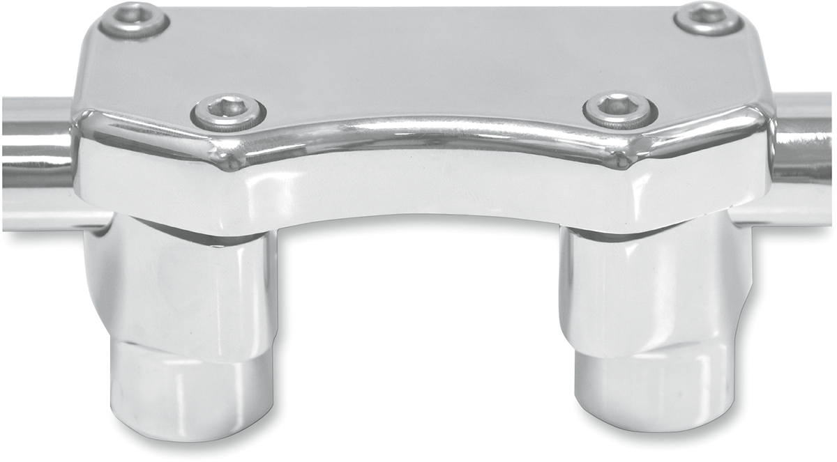 DRAG SPECIALTIES Risers - 1-1/2" - Buffalo - Top - Chrome 0602-0453
