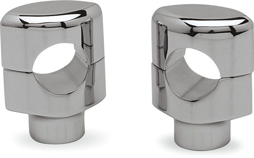 DRAG SPECIALTIES Risers - Big Buffalo - 1-1/2" - Chrome 0602-0465