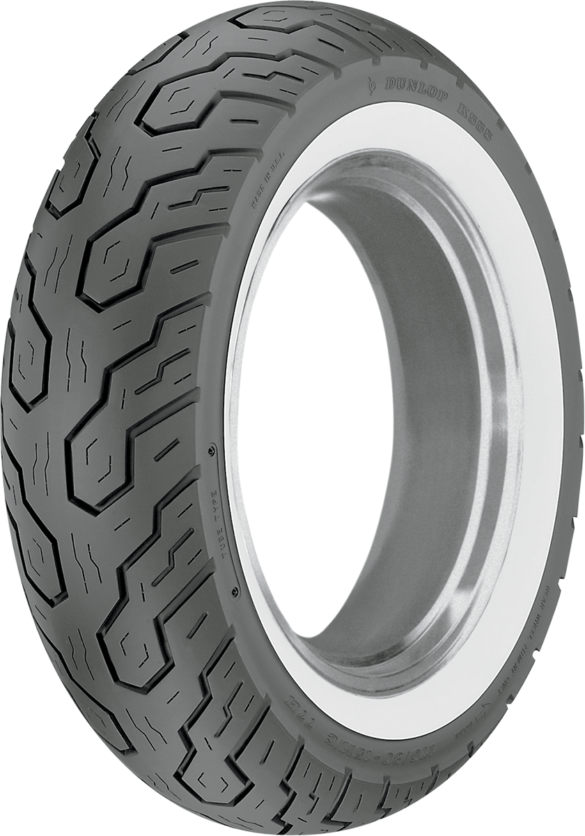 DUNLOP Tire - K555 - Rear - 170/80-15 - Wide Whitewall - 77H 45941232