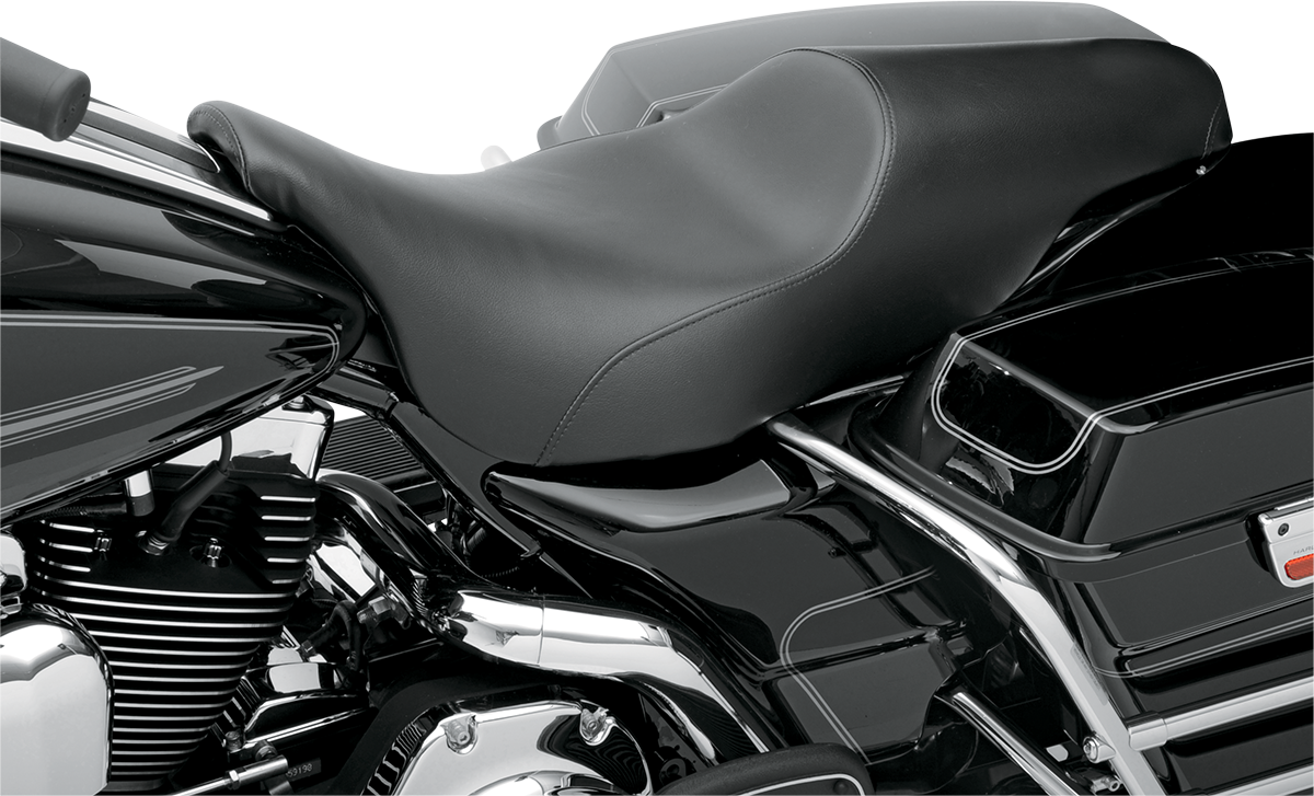 SADDLEMEN Seat - Profiler* - Black - Smooth - FLHT 808-07B-047