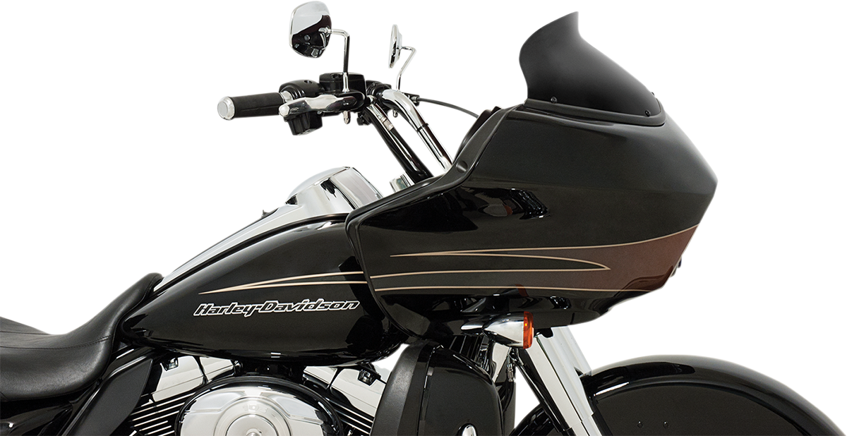 MEMPHIS SHADES Spoiler Windshield - 5-1/2" - Black - '15-'22 FLTR MEP85911