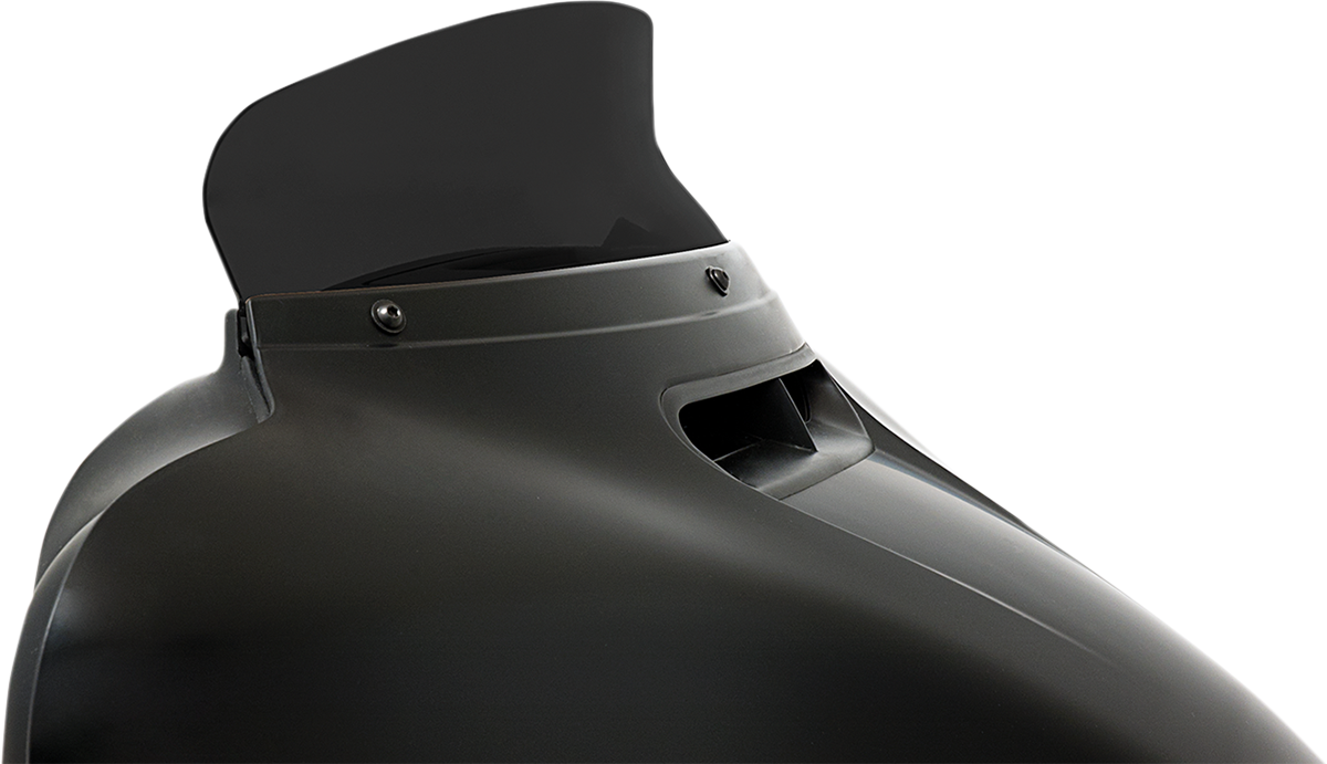 MEMPHIS SHADES Spoiler Windshield - 4-1/2" - Dark Black Smoke - '14-'22 FLH MEP84610