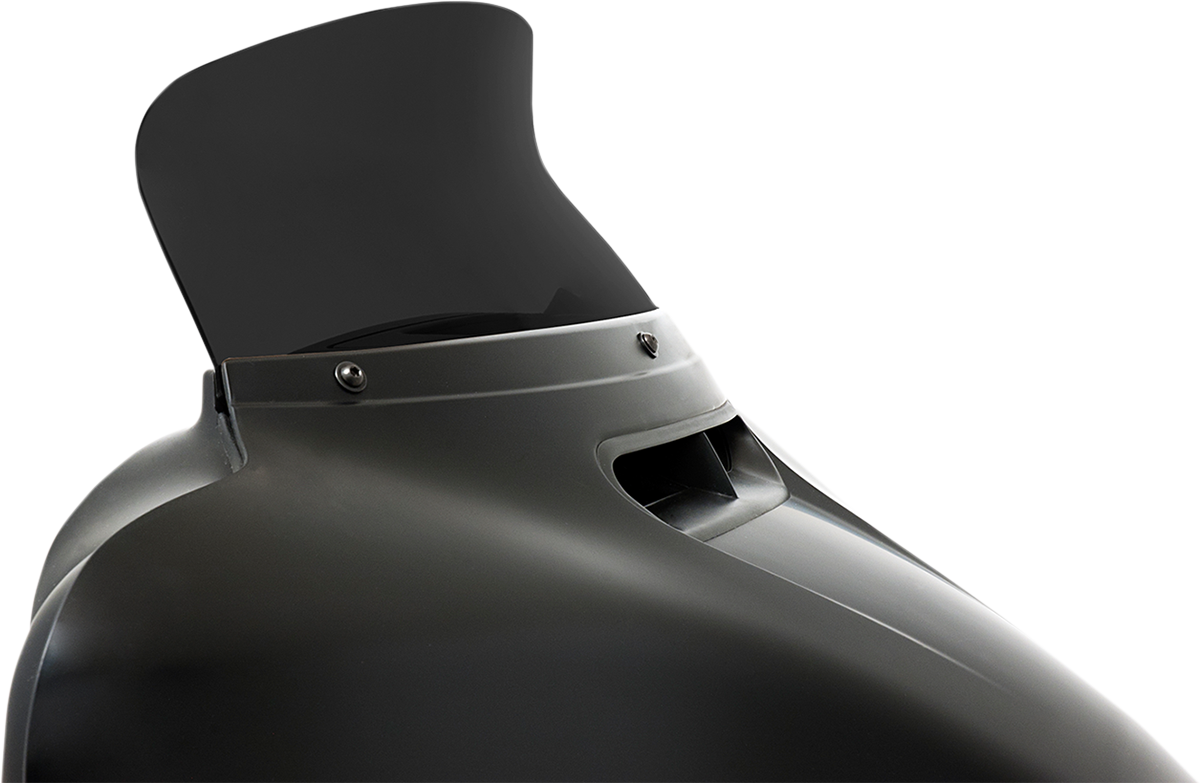 MEMPHIS SHADES Spoiler Windshield - 6-1/2" - Dark Black Smoke - '14-'22 FLH MEP84710