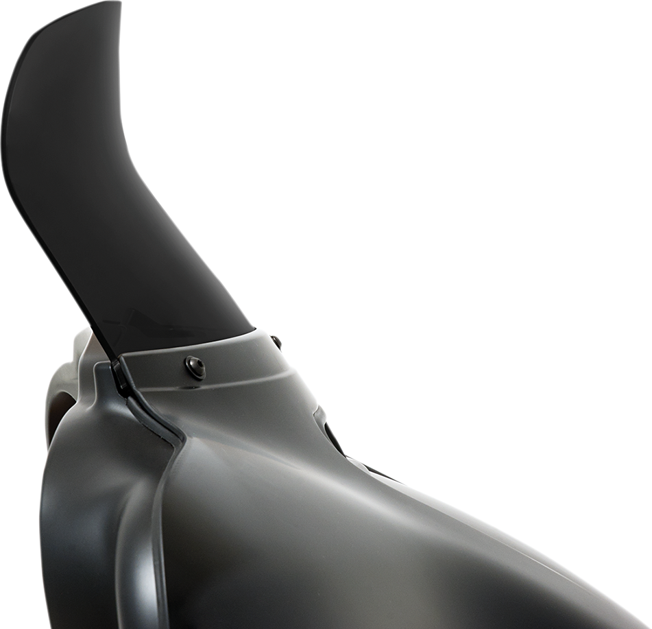 MEMPHIS SHADES Spoiler Windshield - 8-1/2" - Dark Black Smoke - '14-'22 FLH MEP84810