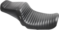 Thumbnail for LE PERA Tailwhip Seat - Pleated - Black - FXD '06-'17 LK-581PT