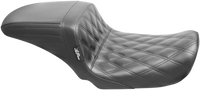 Thumbnail for LE PERA Kickflip Seat - Double Diamond - Black - FXD '06-'17 LK-591DD