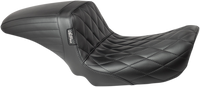 Thumbnail for LE PERA Kickflip Seat - Diamond - Black - FXD '04-'05 LF-591DM