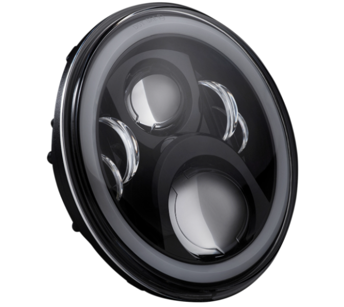 7" ProGlow Motorcycle LED Headlamp with Color Changing Halo (1994-2013)