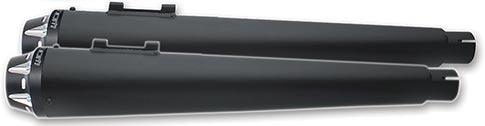 American Outlaw Slip Ons 4.5" Blk W/Blk Tip `17 Up Flt/H