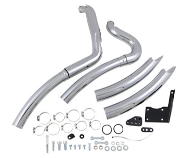 Big Radius 2:2 Exhaust System - Vance & Hines - Touring 09-16