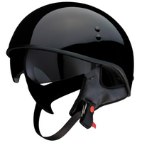 Thumbnail for Vagrant Motorcycle Helmet - Black