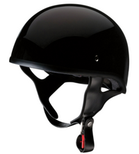 Thumbnail for Beanie Motorcycle Helmet - Black
