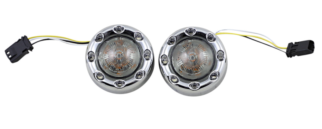 ProBEAM® Bullet Ringz™ 1157 Front Turn Signals For CVO - Chrome