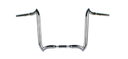 Chrome 1 1/4" Crooks Motorcycle Handlebar