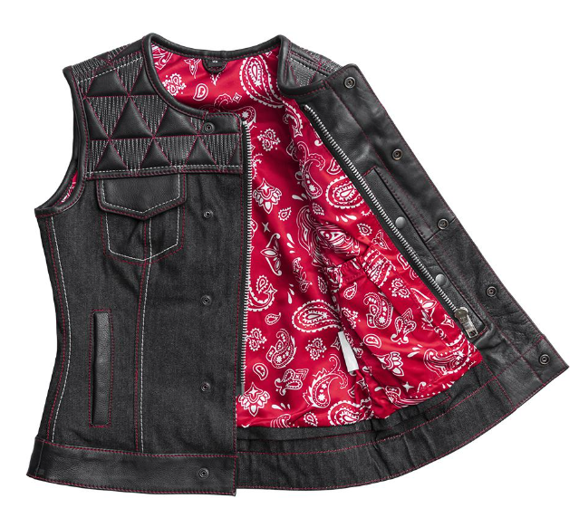 Freedom Riderz Delta Women's Motorcycle Vest