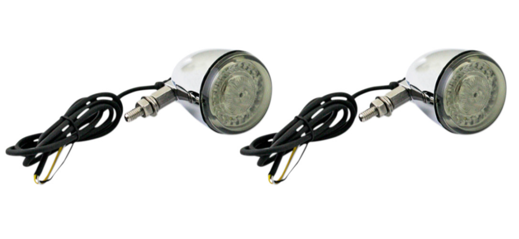ProBEAM® Universal LED Bullet Bezel Turn Signals - Pair (2)