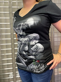 Thumbnail for Lovers DGA Women's Motorcycle T-Shirt