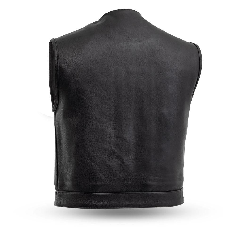 Low Side Motorcycle Leather Vest